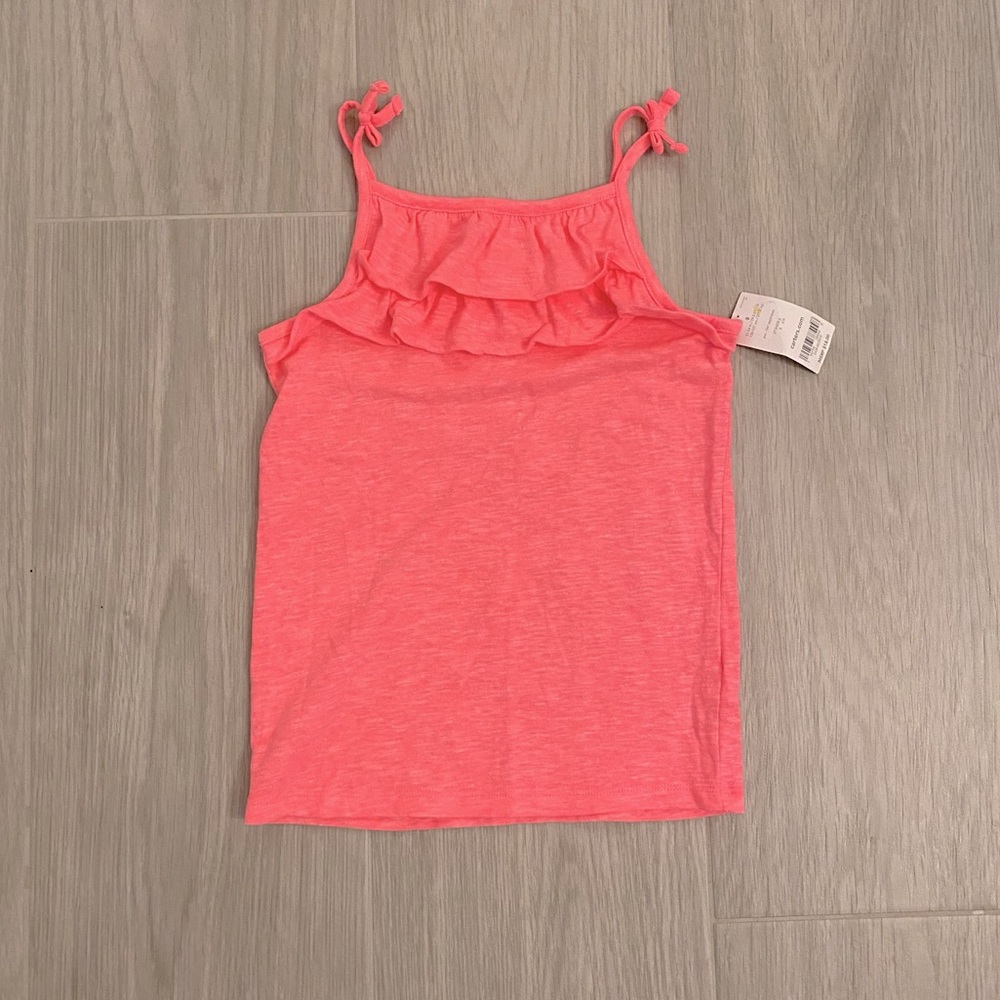 NWT Carter’s Ruffle Tank Top